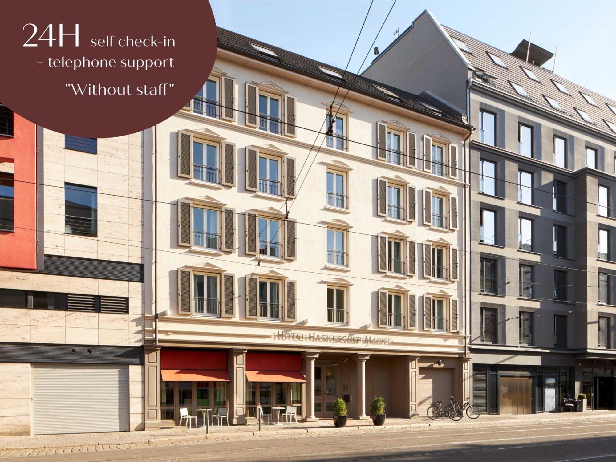 Classik Hotel Hackescher Markt - Self Check In (Adults Only) Berlim Exterior foto